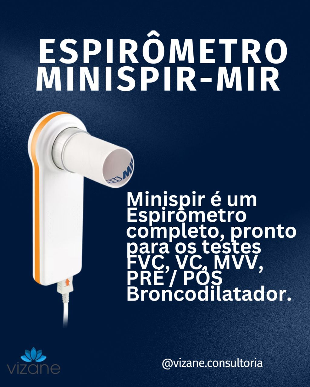 Espirômetro Minispir Mir