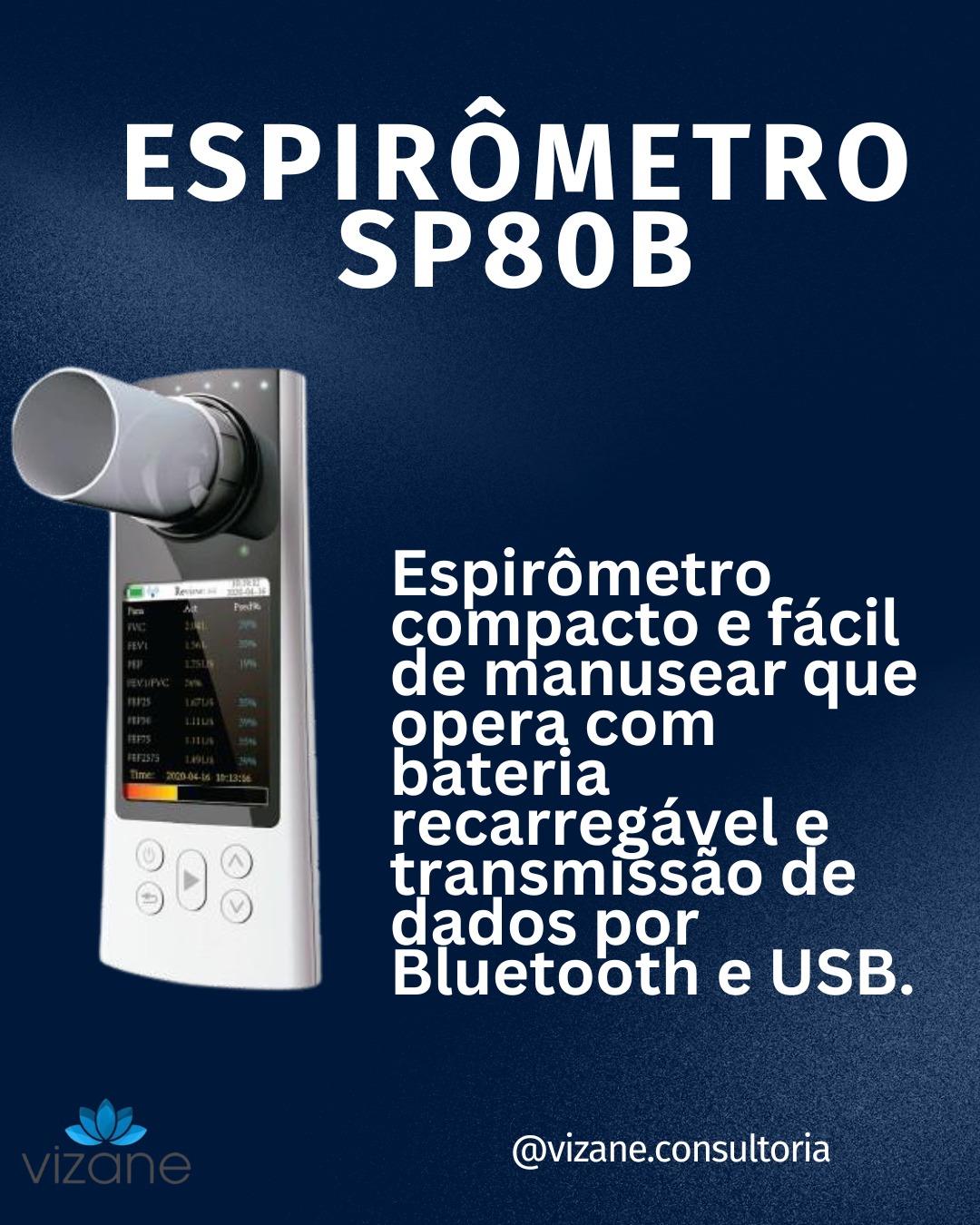 Espirômetro SP80B